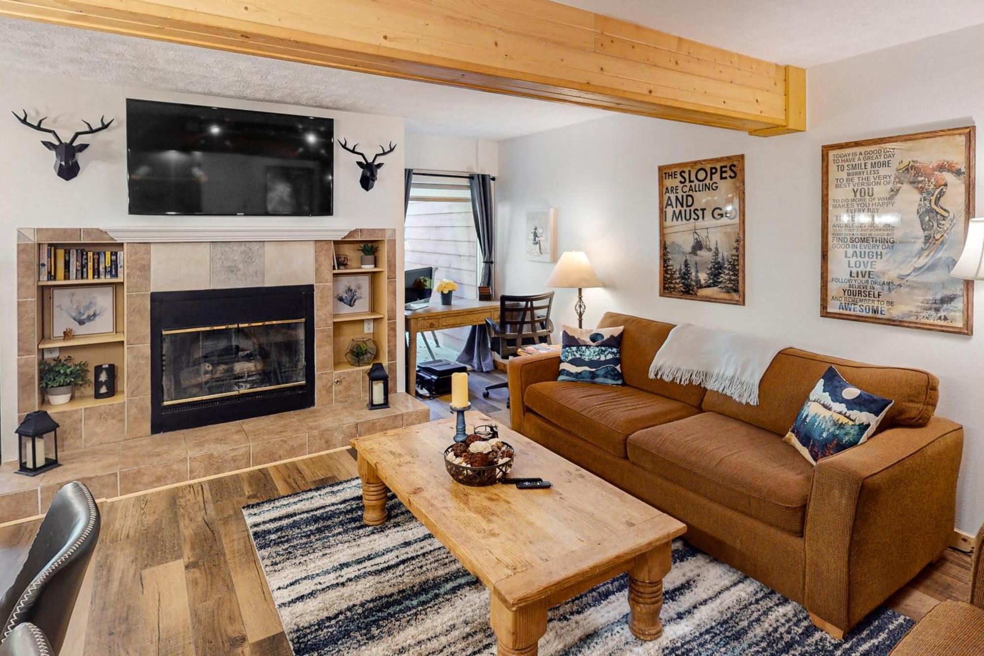 Ajs Outpost - Ski-In Condo - Fireplace & Hot Tub Breckenridge Εξωτερικό φωτογραφία